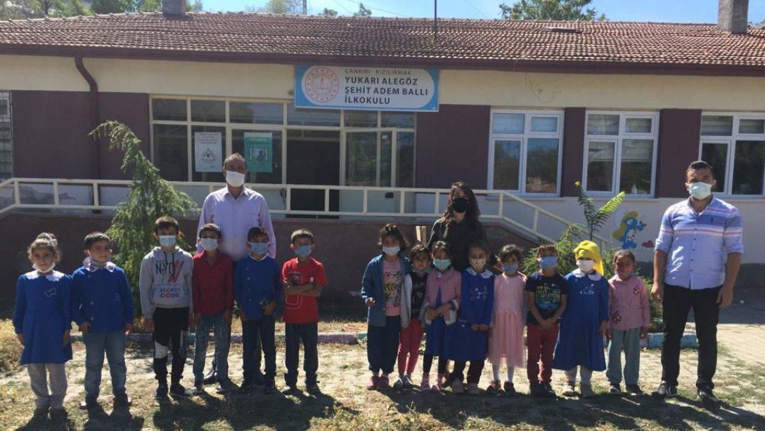 İlçe Kaymakamımız Sayın Emine DİLCE 'nin  Okullarımızı Ziyareti