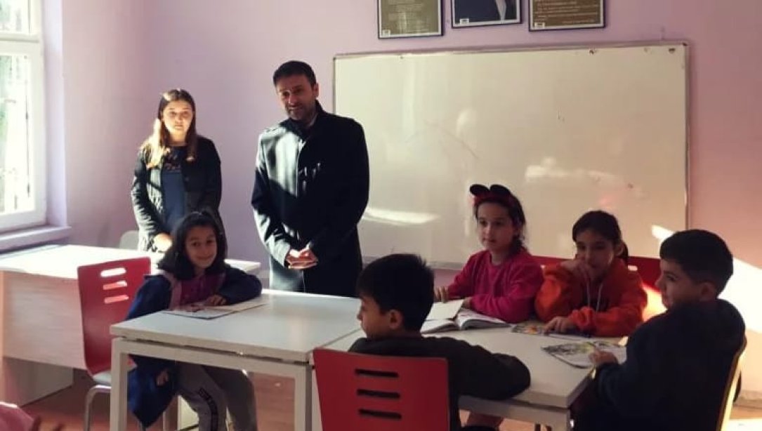 İlçe Milli Eğitim Müdürümüz Sayın Yasin IRMAK, Okul Ziyaretleri Kapsamında Yukarı Alegöz Şehit Adem Ballı İlkokulu'nu Ziyaret Etti.